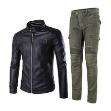 Load image into Gallery viewer, Motorcycle Jacket + Motorcycle Pants