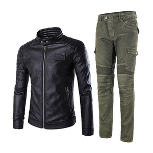 Motorcycle Jacket + Motorcycle Pants