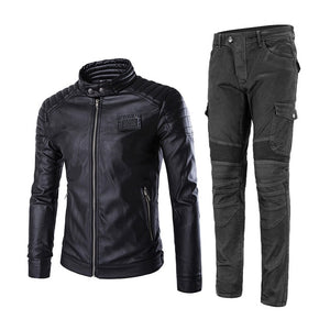 Motorcycle Jacket + Motorcycle Pants